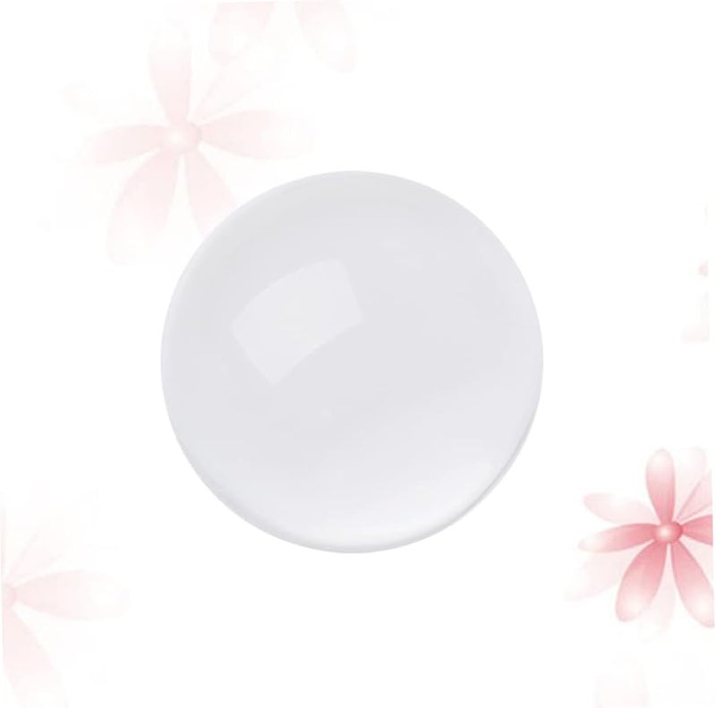 Clear Crystal Sphere 50mm for Photography Meditation Feng Shui Home Office Decor Solid Glass Ball - Image 1